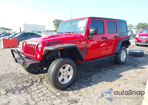 2015 Jeep Wrangler Unlimited Sport z USA, uszkodzony, nr VIN 1C4BJWDG9FL604959